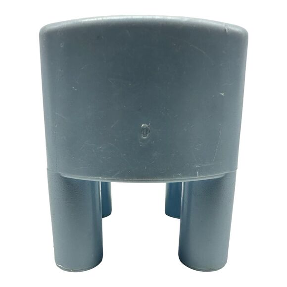 Vintage Little Tikes Doll House Blue Chair Replacement Part Piece - Picture 5 of 7